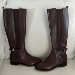 Tory Burch Boots Brown Leather Size 7